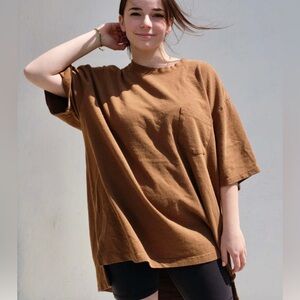 Jungmaven Big Tee- Copper size 1